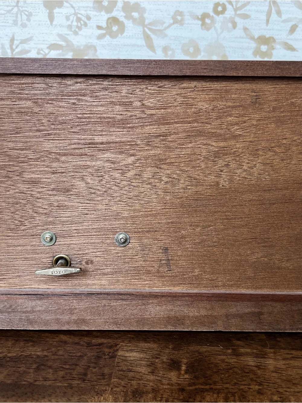 Wood Jewelry Organizer Chest in Dark Brown - Multi-Drawer Storage